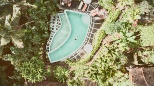 Stef Styles|Vintage|Cuba Street - ORA SD+ - Floating in a jungle pool