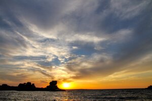 Stef Styles|Interior|Metro Station II - Sunset over lake Victoria. Kisumo / Tanzania