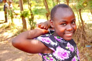 Stef Styles|Interior|Metro Station II - A little girl. Tanzania