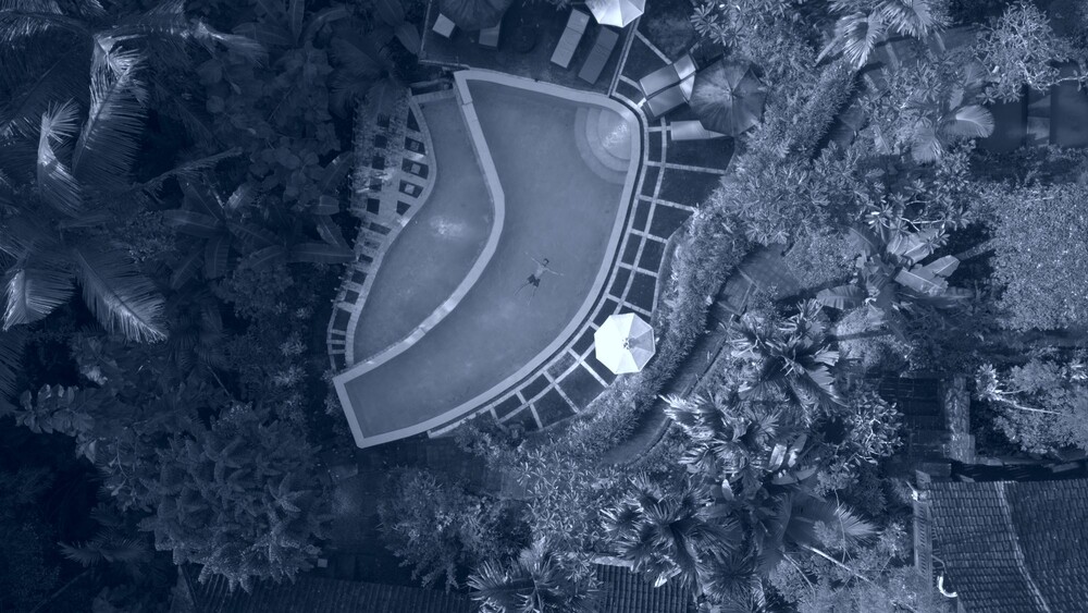 After · Virado cianotipo