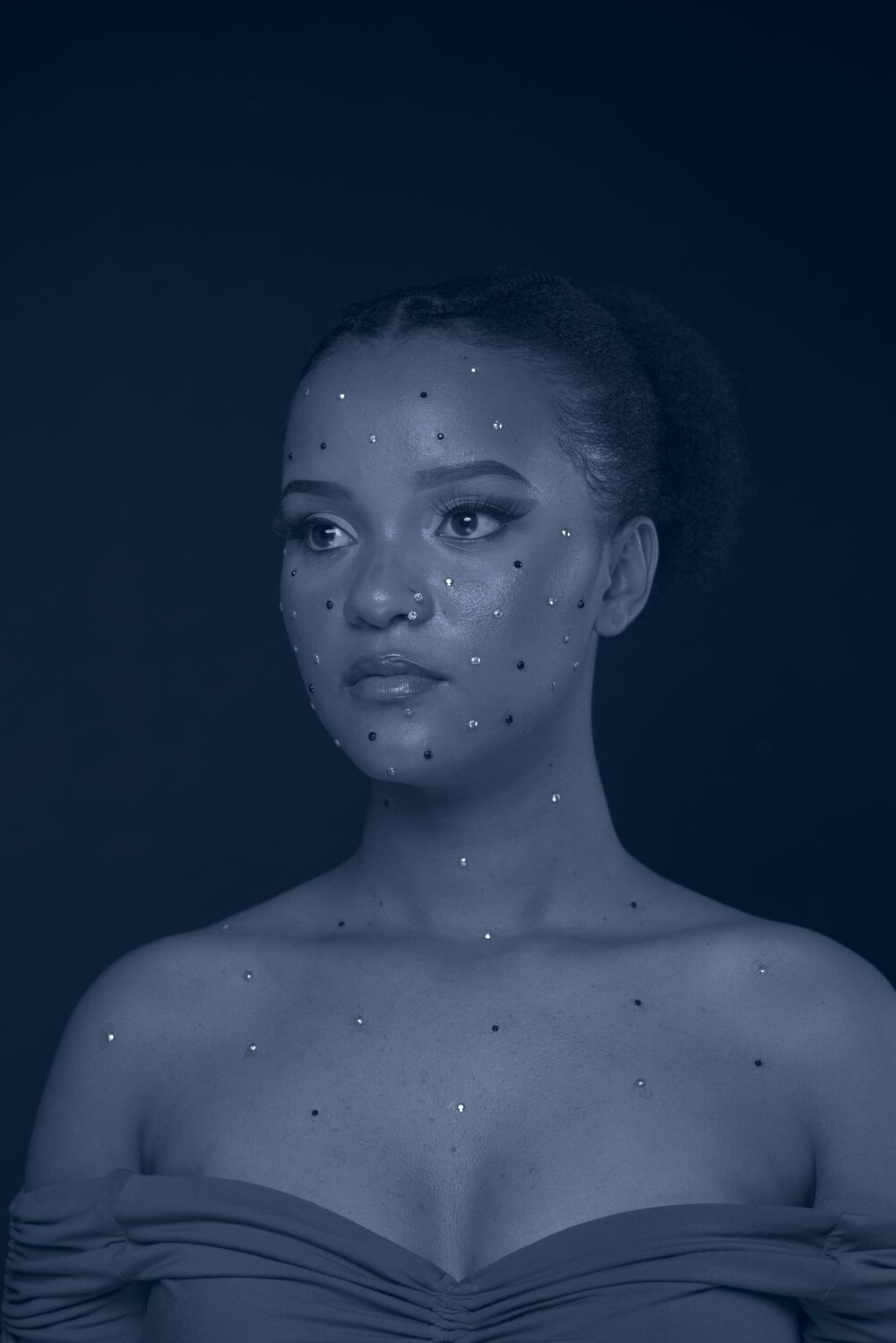 After · Virado cianotipo