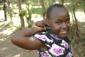 Stef Styles|The Traveller|Snowy Forest G-Mono - A little girl. Tanzania