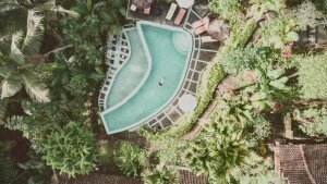 Stef Styles|Vintage|Cuba Street - ORA SD - Floating in a jungle pool