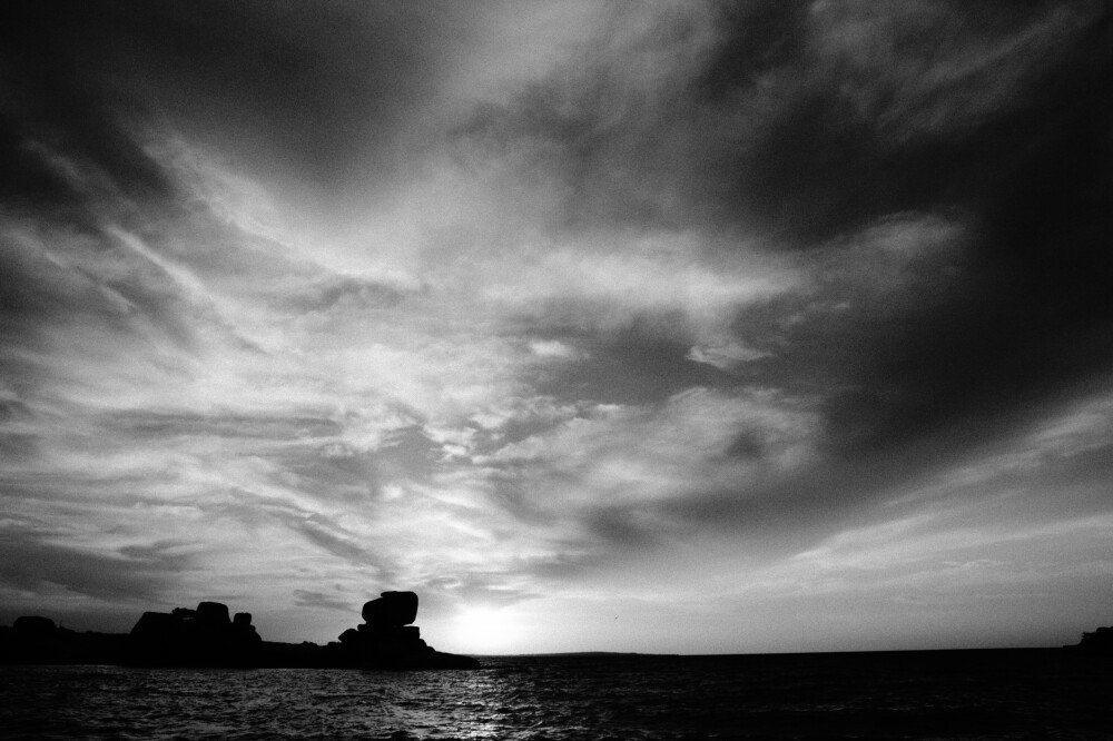 After · Warm B&W Film