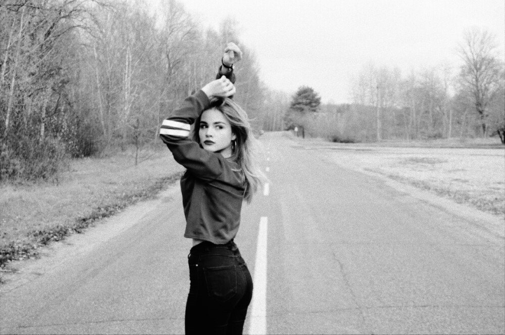 After · Warm B&W Film