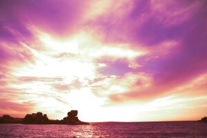 Stef Styles|Vintage|Portrait III - Sunset over lake Victoria. Kisumo / Tanzania