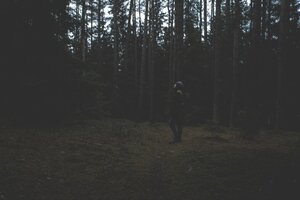 Dark Tones|Moody Dark Blue - adventurekid 