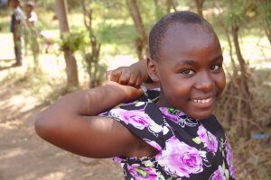 A little girl. Tanzania